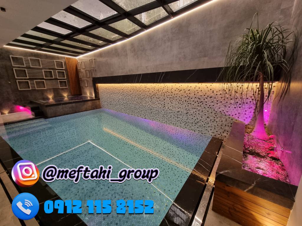 چراغ‌های استخری لوکس: تجربه‌ای بی‌نظیر از نورپردازی ضدآب برای استخرهای شما عکس شماره 6