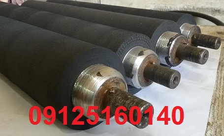 روکش غلطک با لاستیک عکس شماره 2