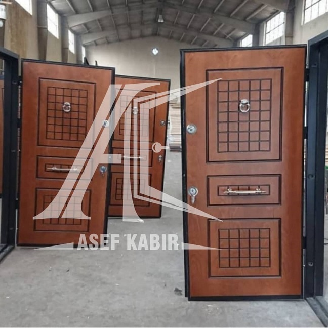 درب مسکونی آپارتمانی ورودی داخلی لابی عکس شماره 2