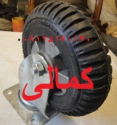 روکش چرخ های توپرصنعتی با لاستیک عکس شماره 4