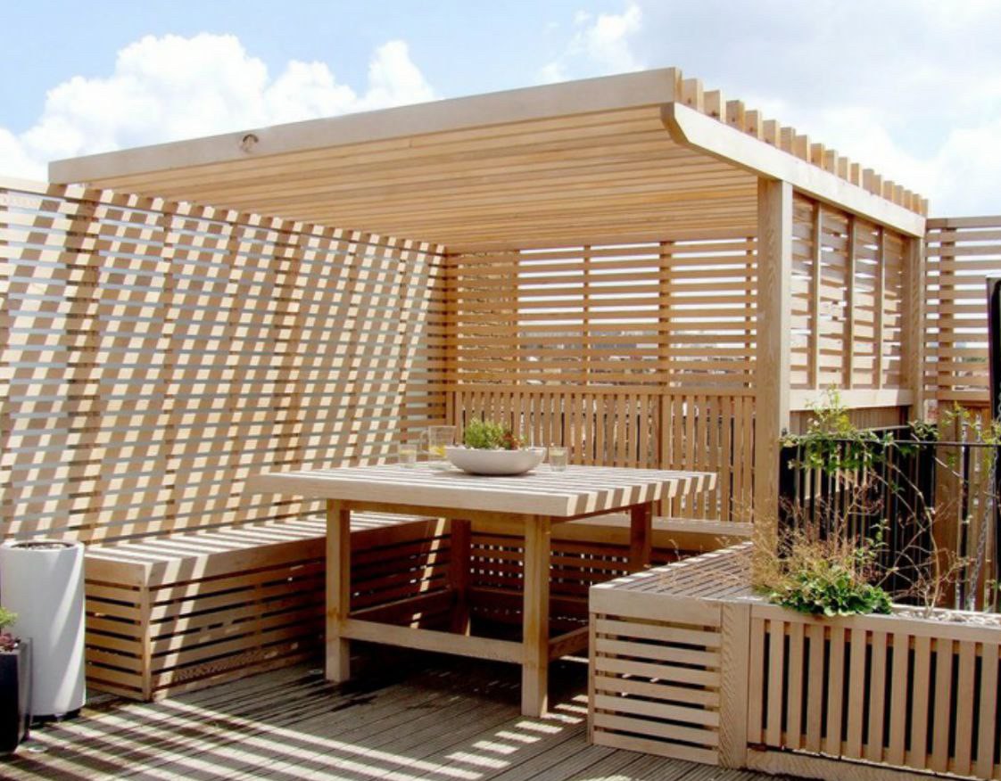 چوب های ترموود مخصوص کف و نما عکس شماره 2