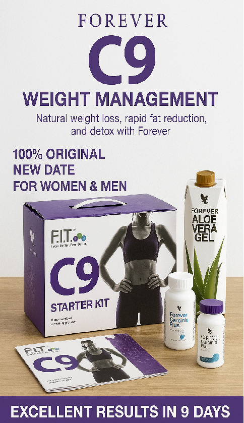 پک لاغری C9 فوراور | لاغری سریع + بدون عوارض