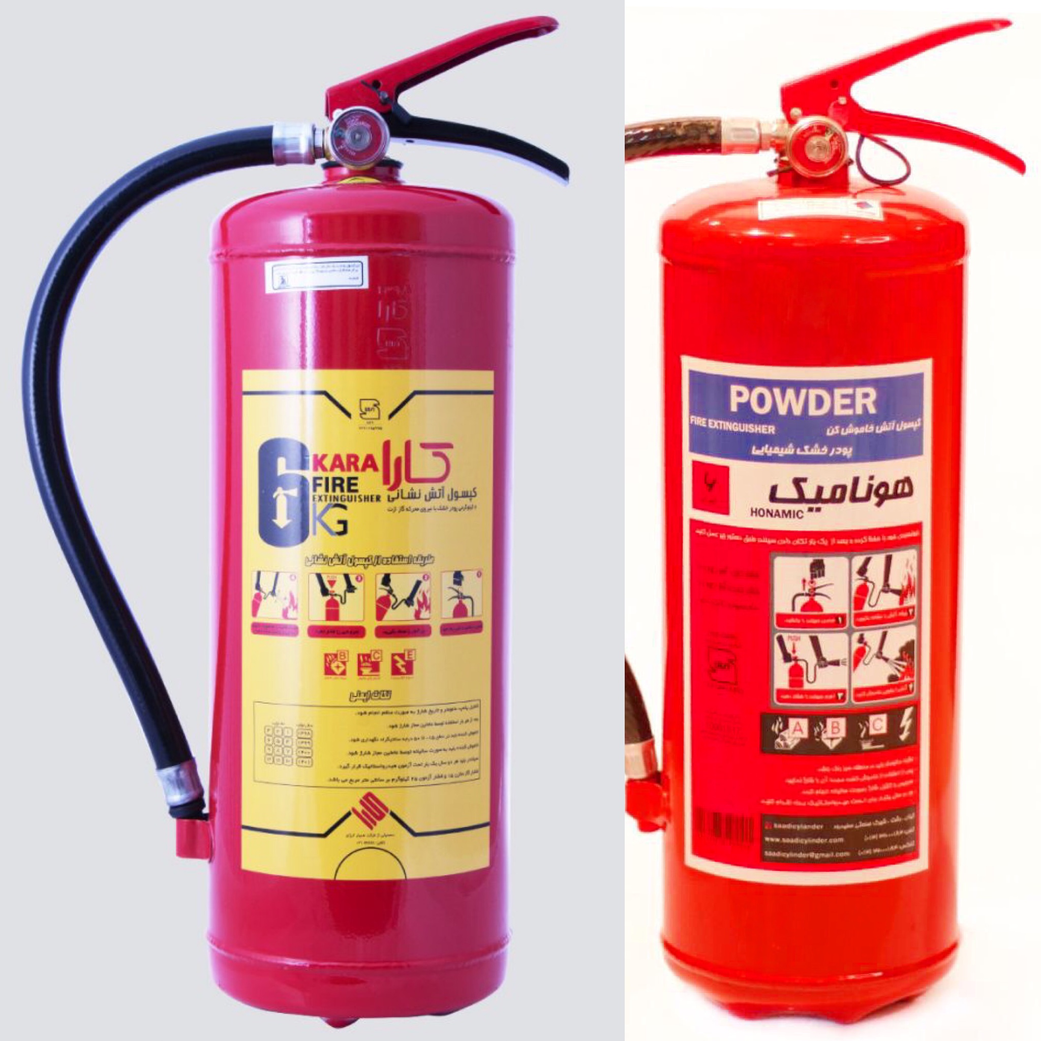 کپسول آتش نشانی CO2 کپسول اطفا عکس شماره 2