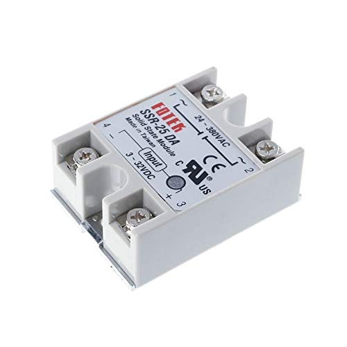 رله حالت جامد 25A تک فاز ( SSR 25DA )