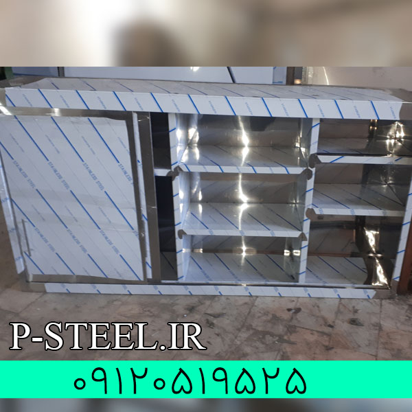 کابینت دیواری استیل صنعتی  عکس شماره 2