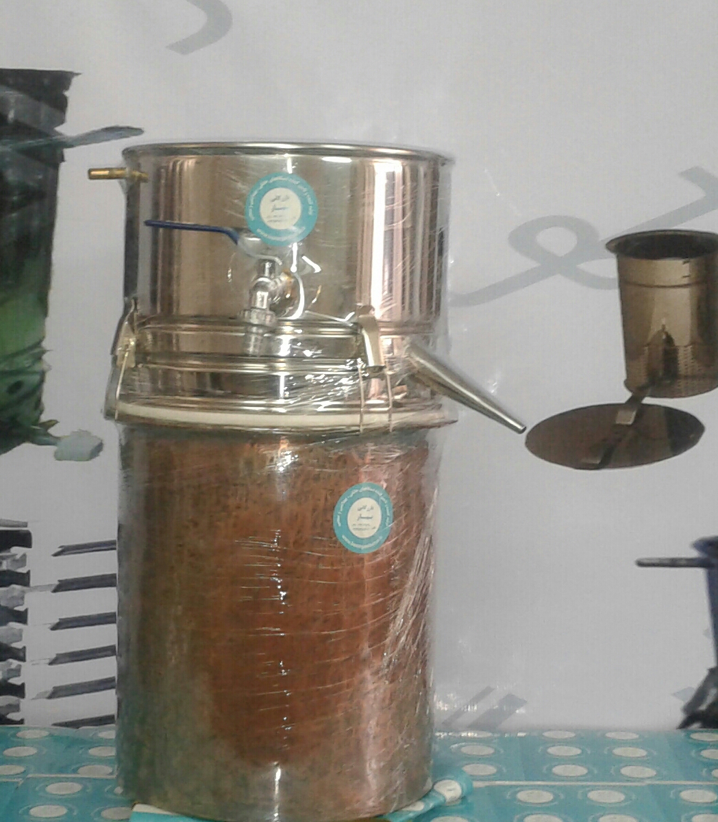  دستگاه عرق گیری ، گلاب گیری ، تقطیر خانگی بازرگانی بهار عکس شماره 2