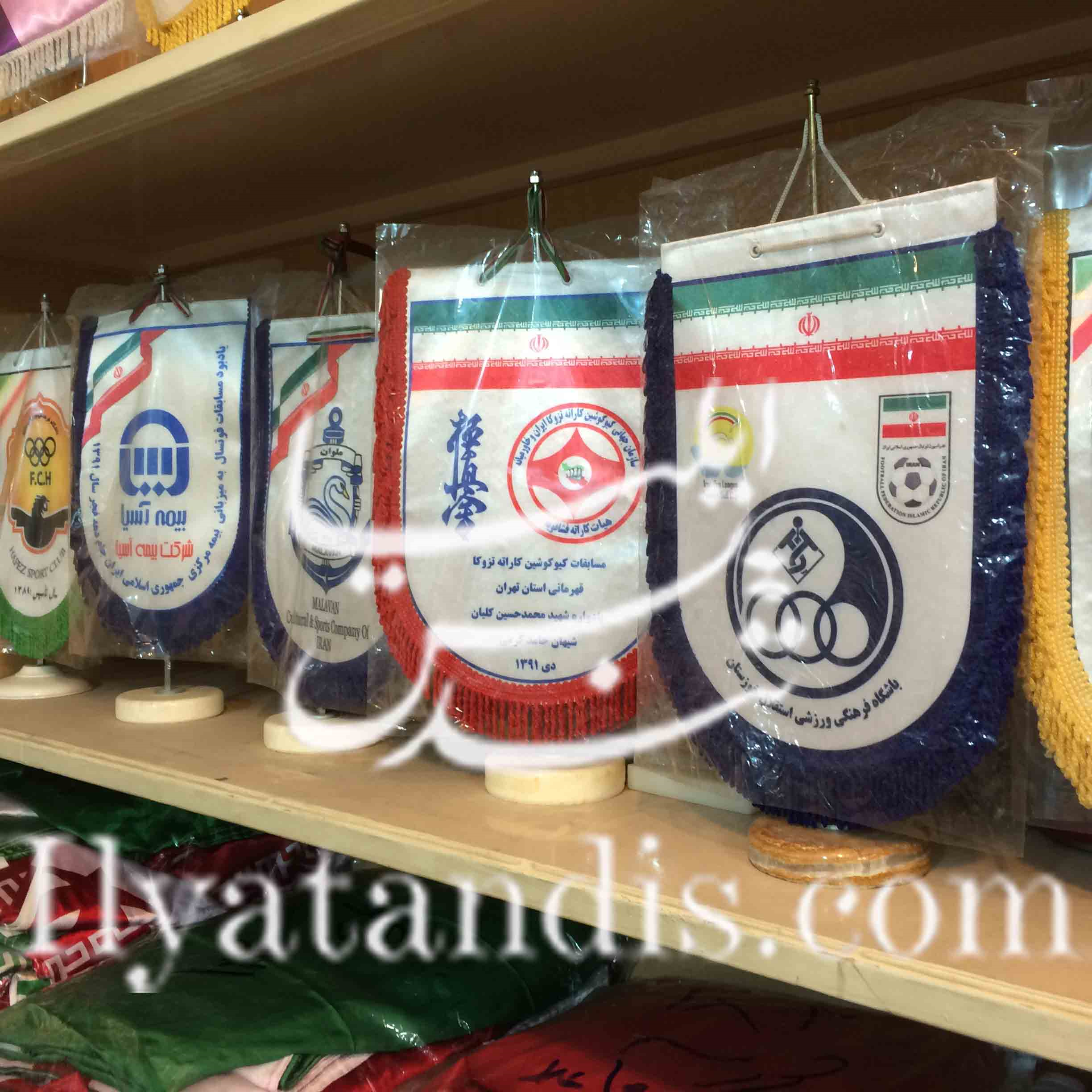 چاپ طرح ولوگوی مخصوص روی پرچم  عکس شماره 1