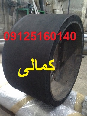 روکش لاستیکی چرخ های توپر عکس شماره 1