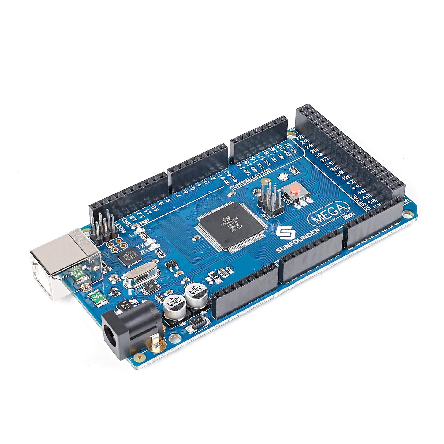 برد آردوینو MEGA R3 دارای پردازنده مرکزی ATMega2560 عکس شماره 6