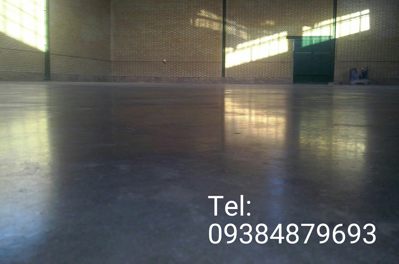بتن ریزی محوطه کف سازی پارکینگ سوله محوطه جایگاه پمپ با ماله پروانه موتوری عکس شماره 2