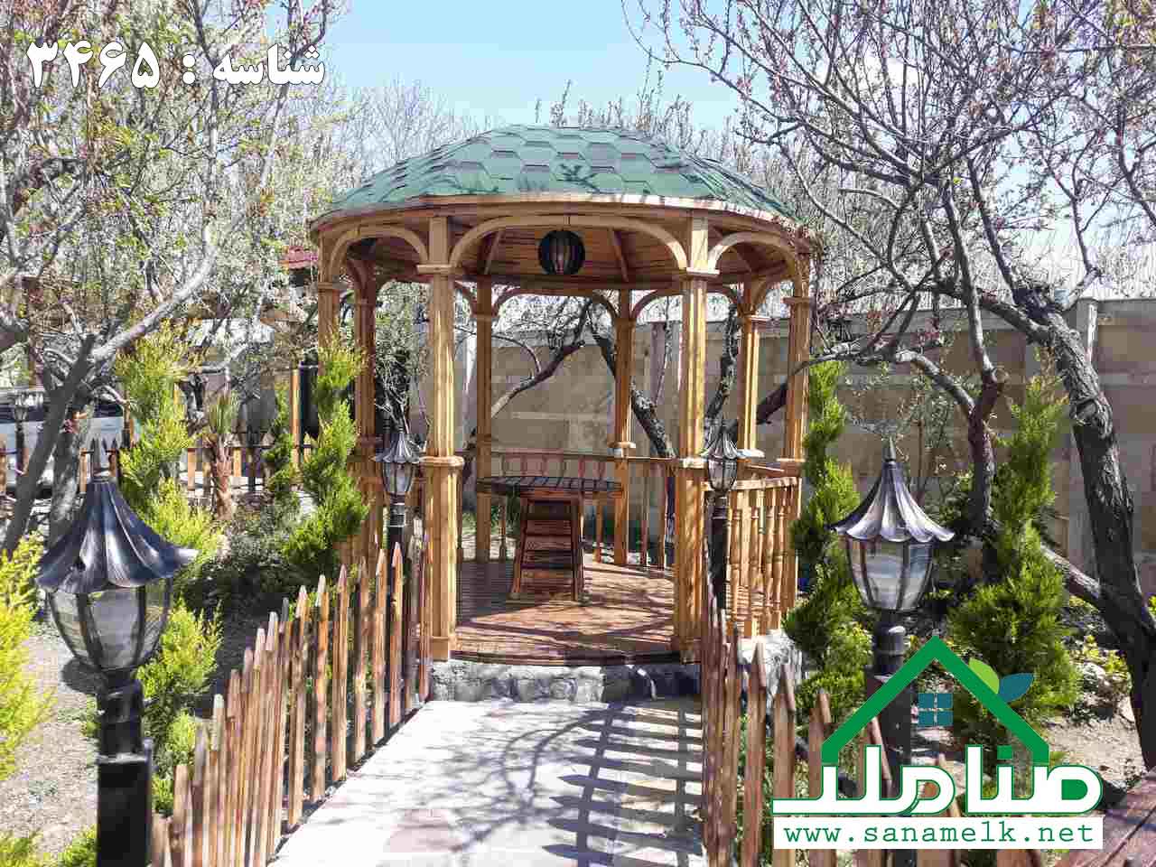 فروش باغ ویلا بسیار زیبای استخردار در ملارد ویلا عکس شماره 3
