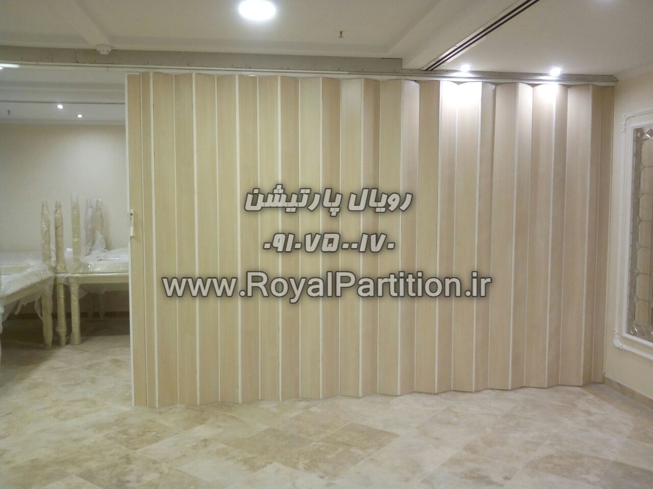 درب آکاردئونی mdf، درب کشویی چرمی، درب تاشو pvc عکس شماره 4