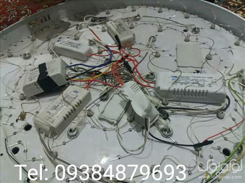 نصب و تعمیر لوستر LED خط تلفن رفع هرگونه مشکل برق کشی و سیم کشی