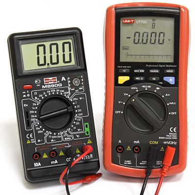 فروش انواع مولتی متر AC/DC و کلمپ آمپرمتر(آمپر متر انبری)، Clamp meter