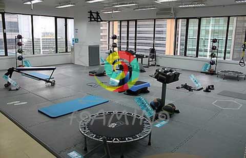 کفپوش لاستیکی گرانولی