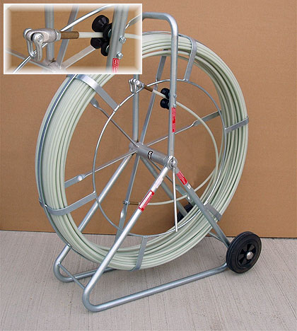 فنر کابل کشی فایبرگلاس مخابرات  (Fiberglass push r
