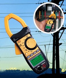 فروش انواع مولتی متر AC/DC و کلمپ آمپرمتر(آمپر متر انبری)، Clamp meter