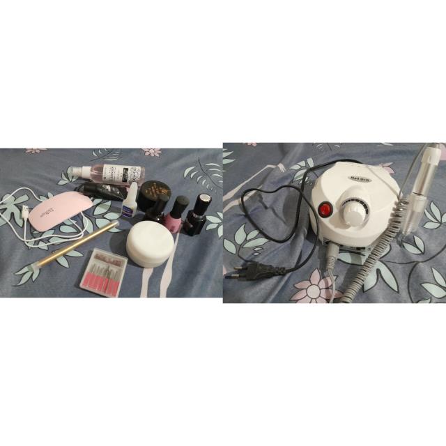 وسایل کاشت ناخن تمیز