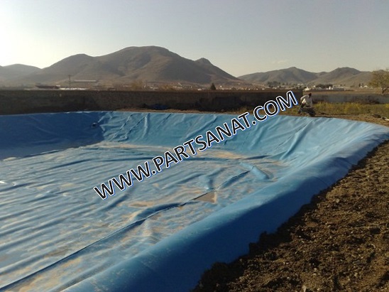 فروش و اجراي استخر ذخيره آب با ورق ژئوممبران
