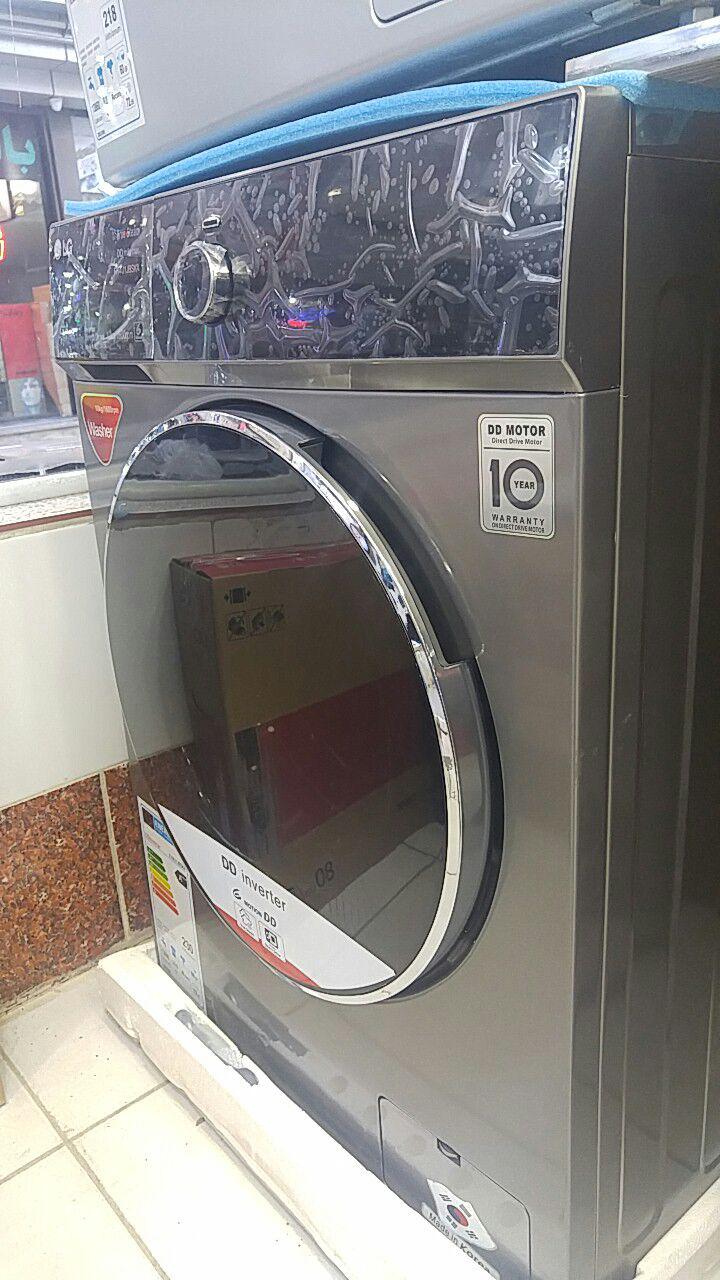 ماشین لباسشویی گیربکسی 1600 دور ال جی LG