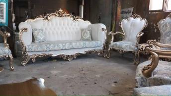مبل مدل مانلی ۷نفره ، رنگبندی به سلیقه مشتری 