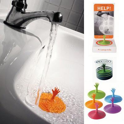 درپوش سینک طرح دست help (فروشگاه جهان خرید)