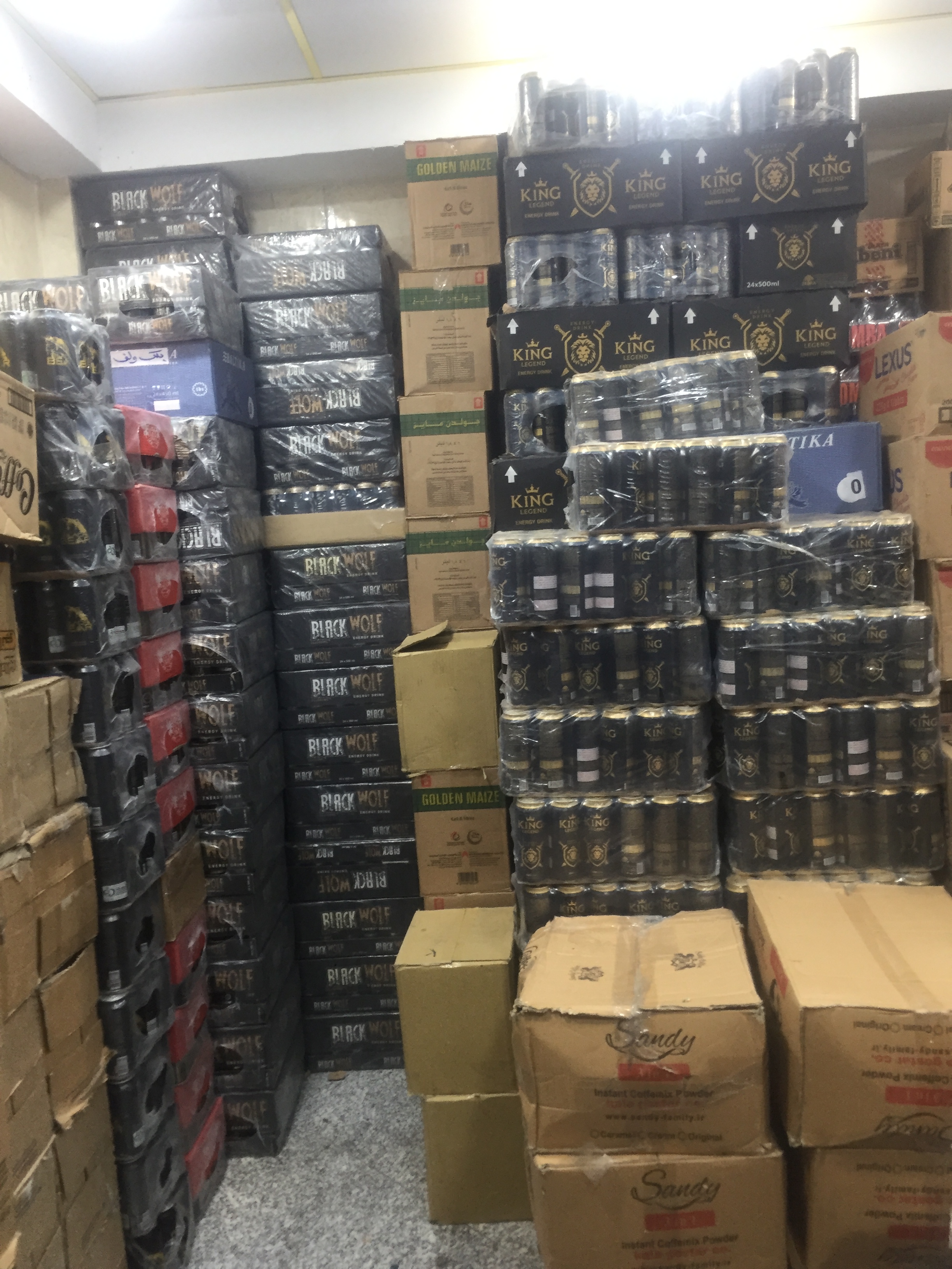 پخش انواع مواد غذایی خارجی