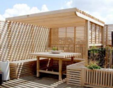 چوب های ترموود مخصوص کف و نما