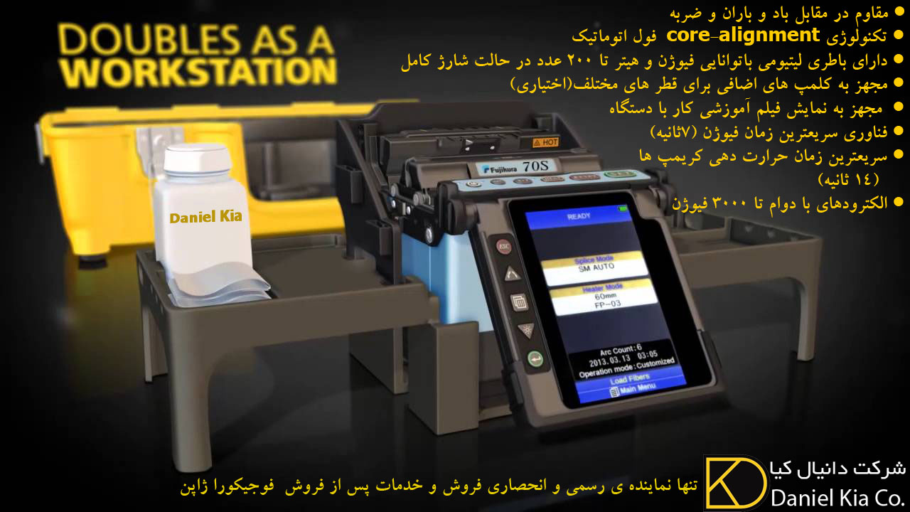 فروش فیوژن فیبر نوری فوجیکورا