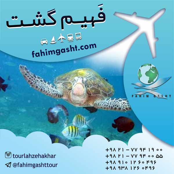 تور کیش ارزان از تهران در فهیم گشت