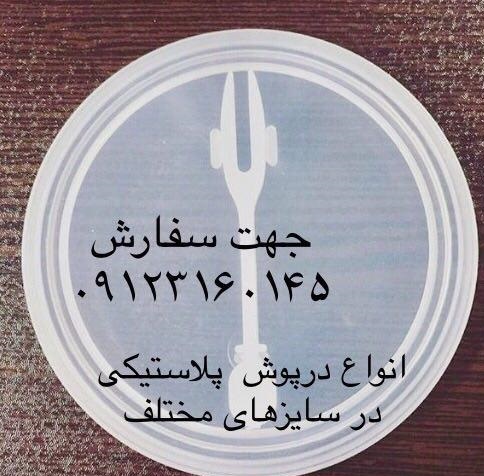 درپوش پلاستیکی اسان بازشو اناناس با چنگال پلاستیکی