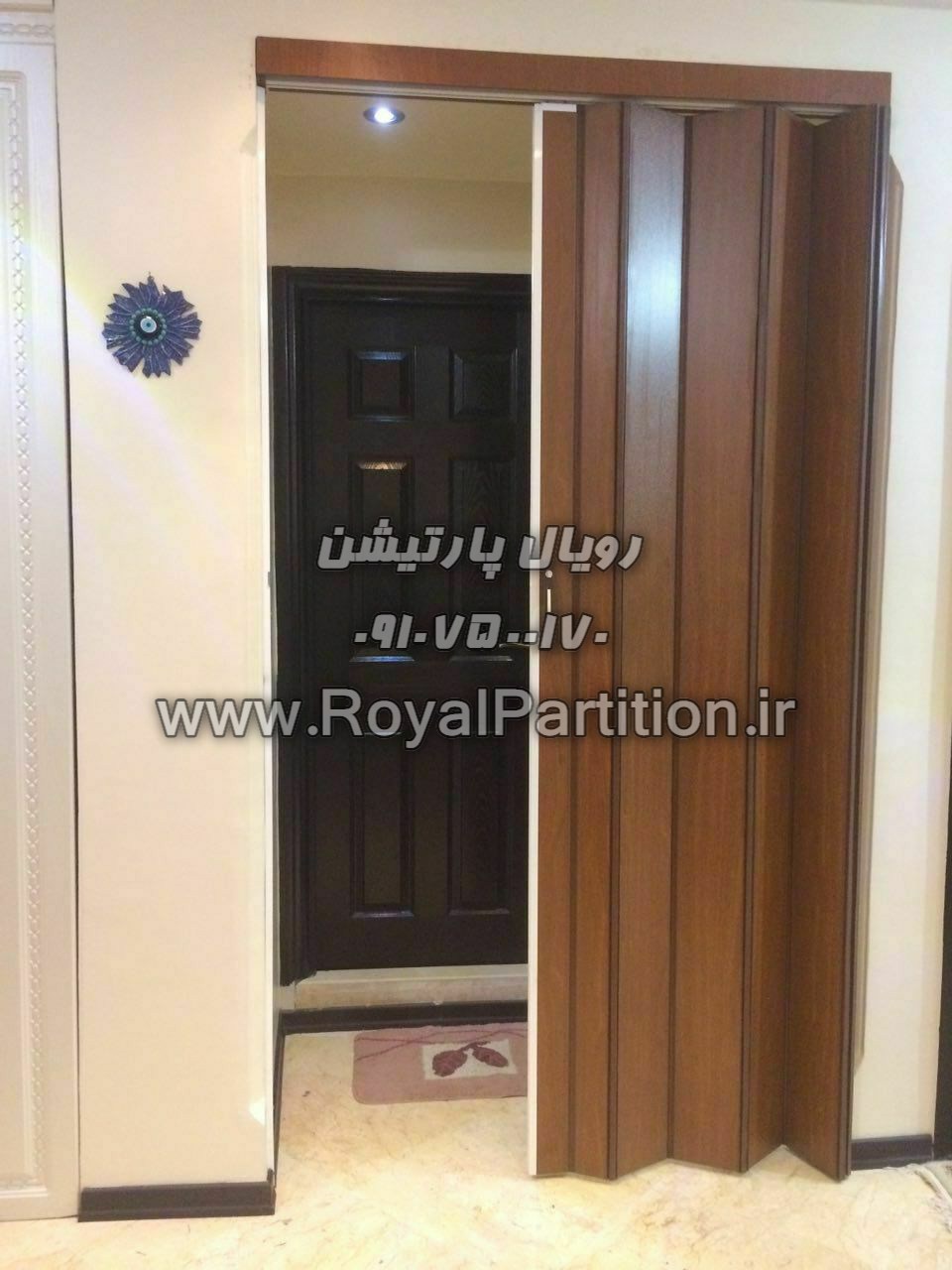 درب آکاردئونی mdf، درب کشویی چرمی، درب تاشو pvc