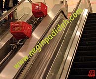 دستگاه شاپینگ کارت پله برقی