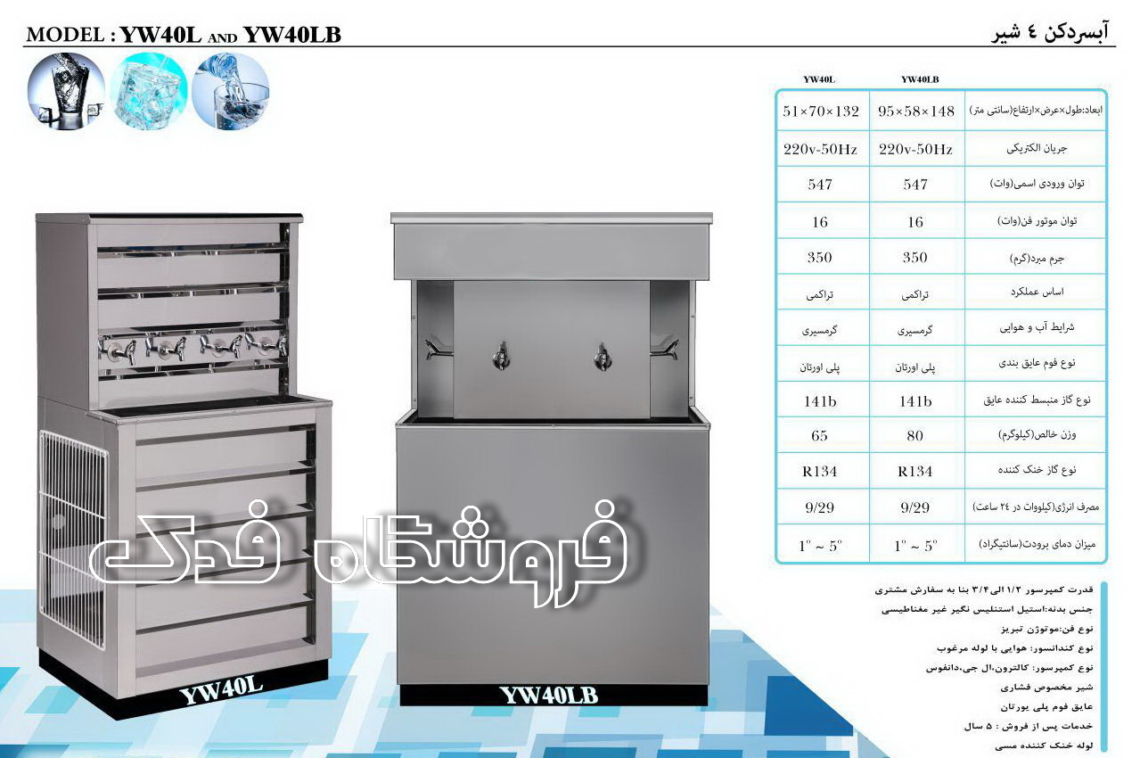 نمایندگی فروش آبسردکن های استیل صنعتی آندرانیک زاگرس سبلان آدمک و آبسردکن های اداری ایستکول در تهران