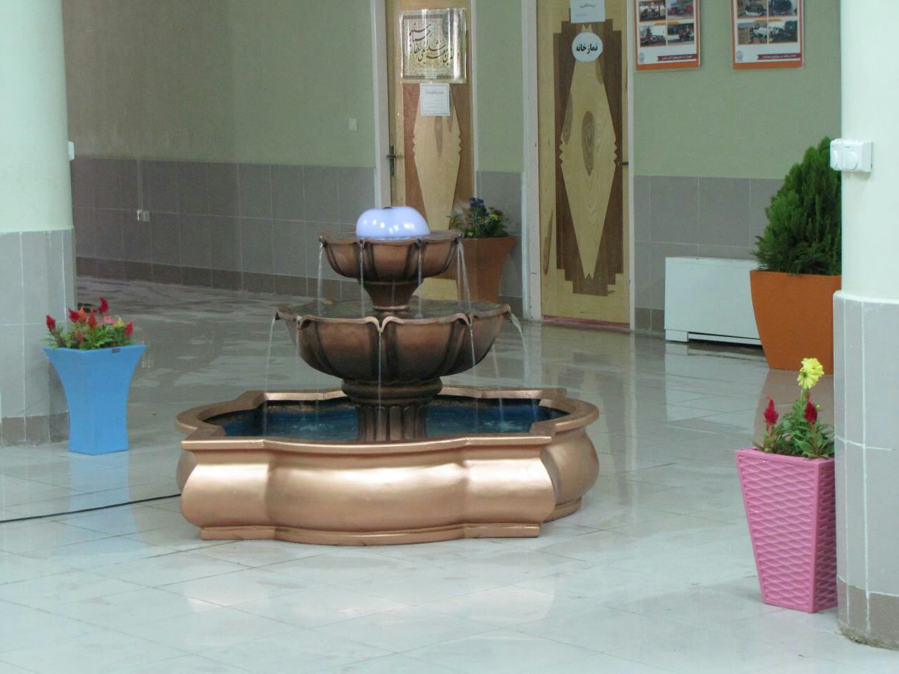 طراحی و تولید انواع آبنما شهری_پارکی فایبرگلاس