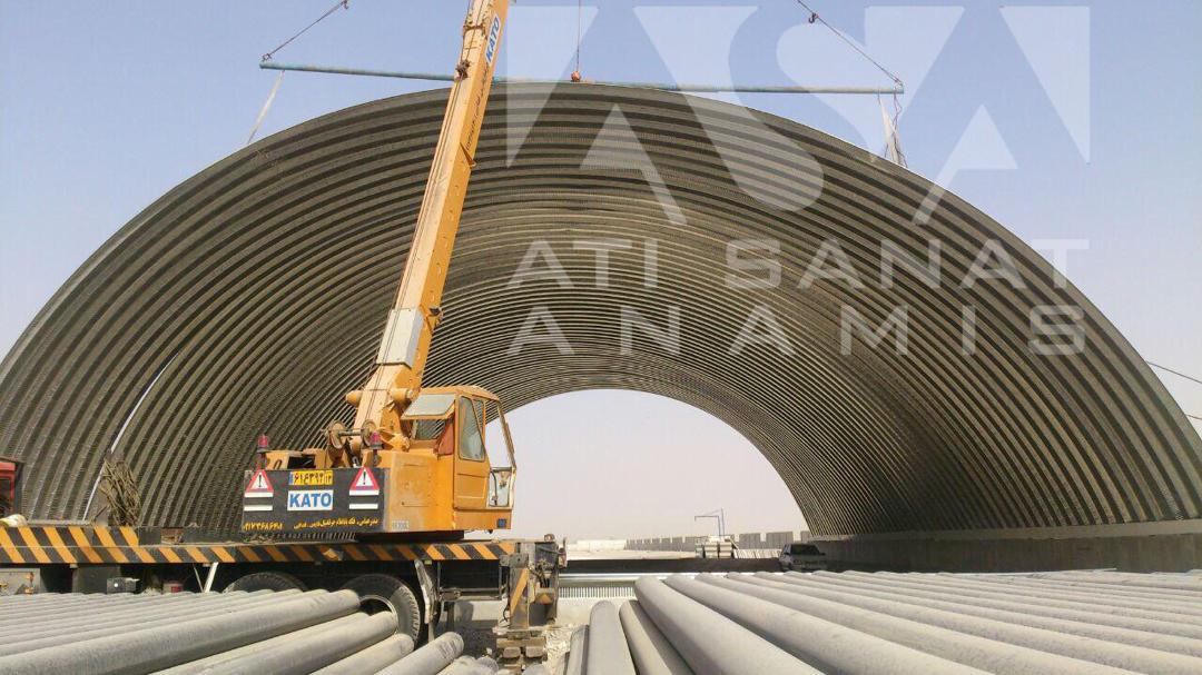 ساخت پارکینگ ، باشگاه ورزشی و سوله های آشیانه ای به روشUBM