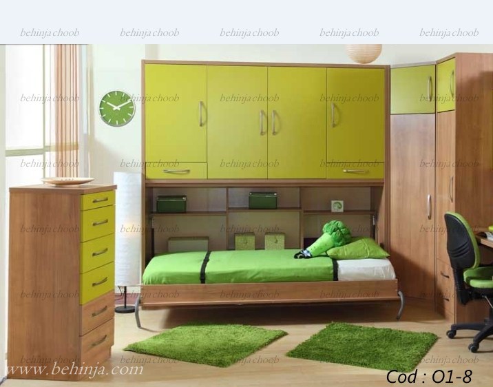 تخت خواب دیواری|تخت تاشو کمجا|بهین جا|09126183871