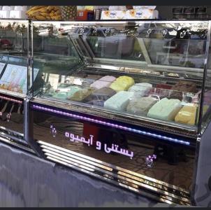 فروش اقساطی تاپینگ بستنی برند های پارس گل و ایران صنعت 
