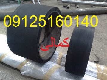 روکش چرخ های توپرصنعتی با لاستیک