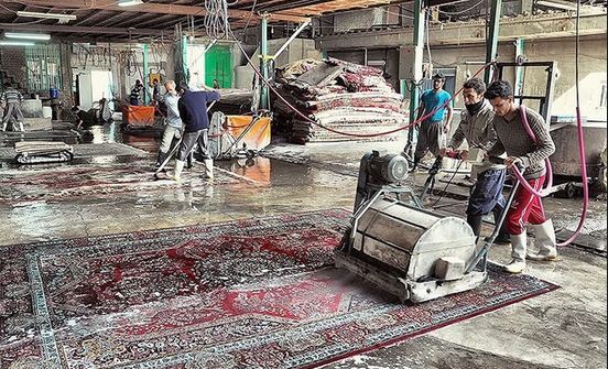 شستشوی تضمینی انواع فرش