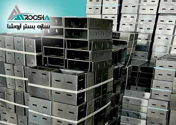 وال پست و میلگرد بستر ،ناودانی منقطع ،وادار و اتصالات