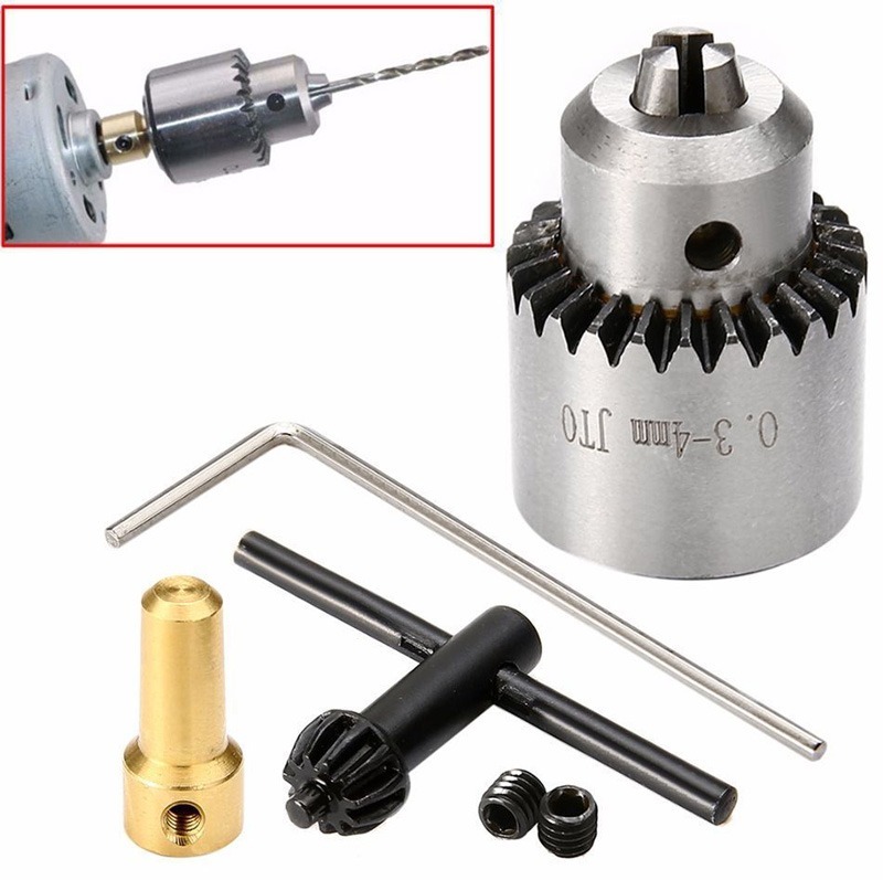 سه نظام مینیاتوری 0.3mm الی 4 میلیمتر 