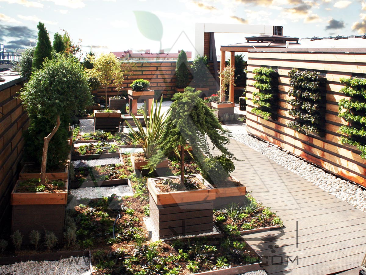 کارگاه فضای سبز عمودی&Roof Garden