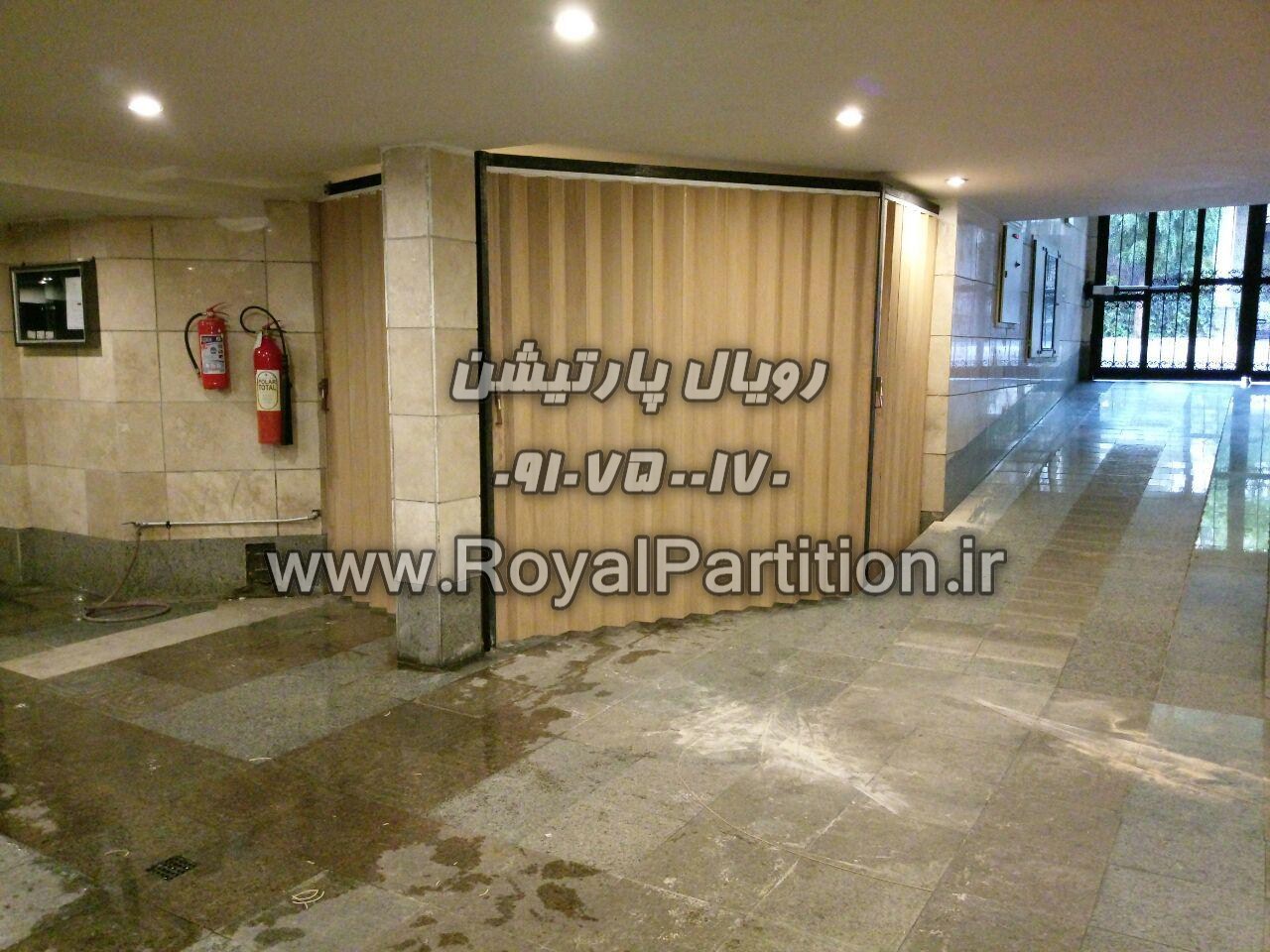 درب آکاردئونی mdf، درب کشویی چرمی، درب تاشو pvc