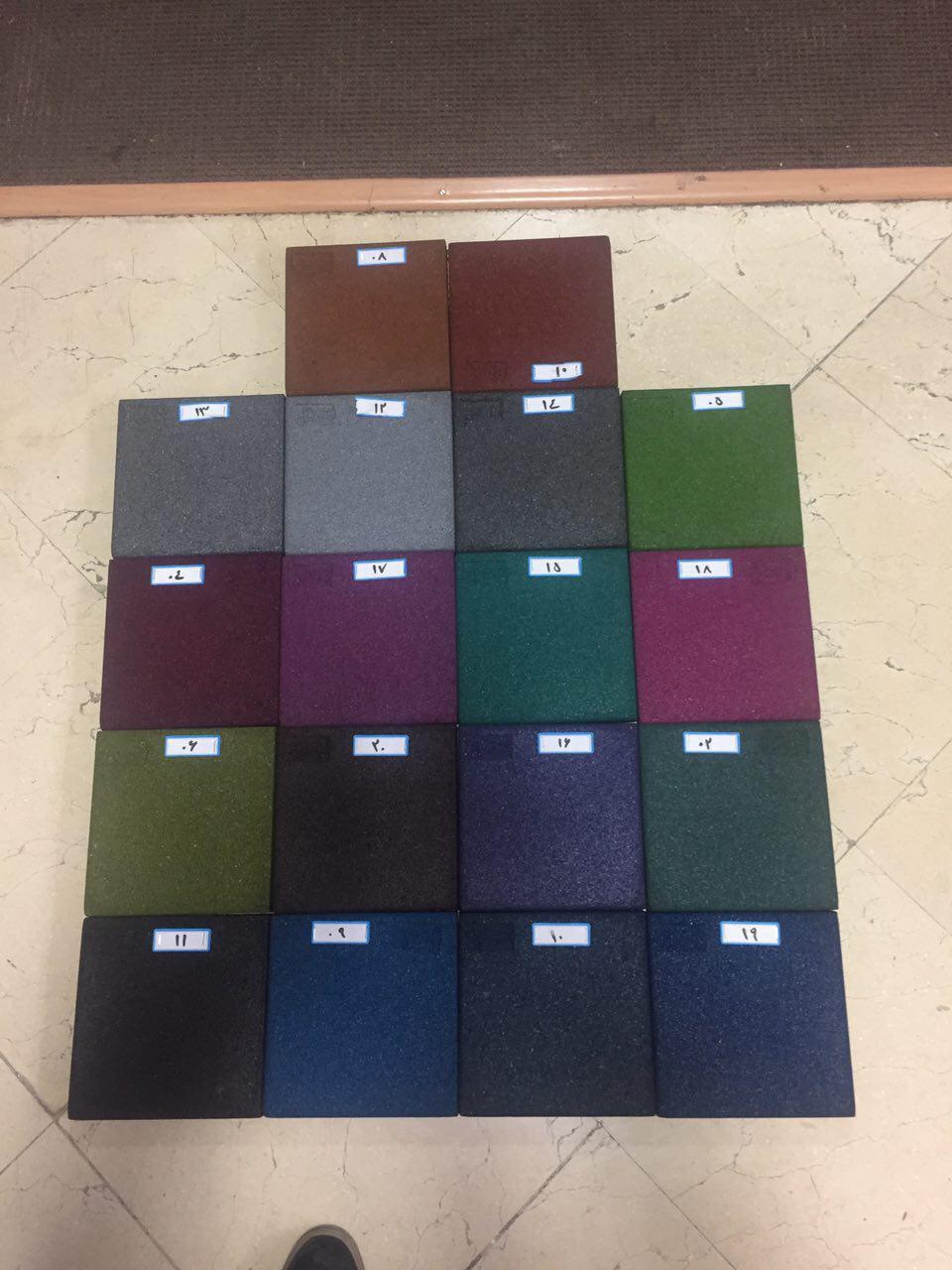 کفپوش لاستیکی گرانولی
