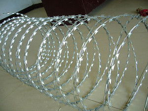 سیم تیغدار حلقوی(تبری)