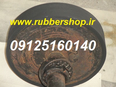 روکش لاستیکی چرخ های توپر